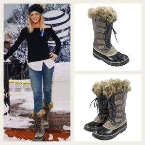 Sorel Joan of Artic Waterproof Boots GUC $240 Size 8  S2988